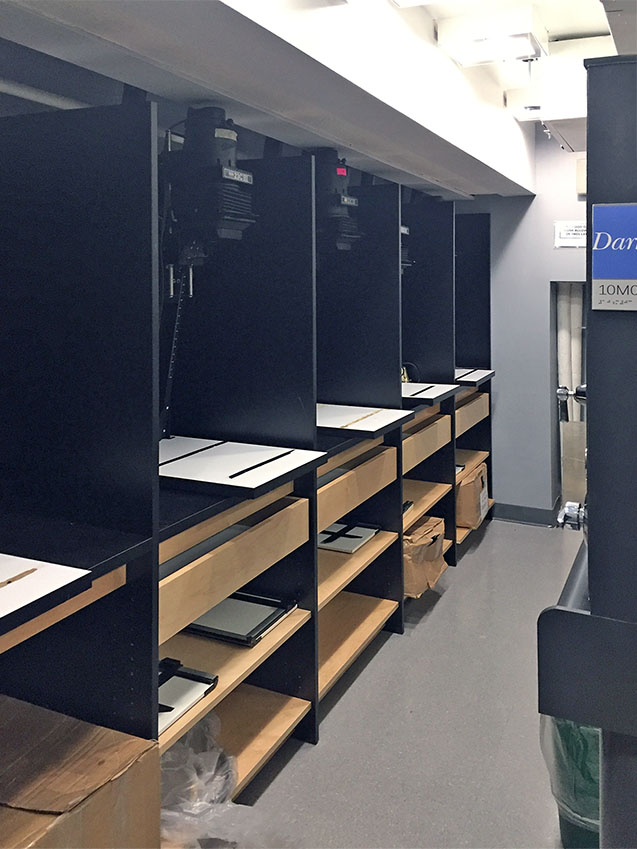 Photography Studio Furniture and Darkroom in school photography